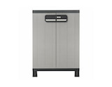 Armoire basse en résine gris 93X65X38 cm "LIANE" - Cooke and Lewis en promo chez Brico Dépôt Bezons à 57,90 €