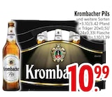 Krombacher Pils von Krombacher im aktuellen EDEKA Prospekt für 10,99 €