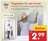 Fliegengitter Tür oder Fenster im Angebot bei Netto Marken-Discount in Filderstadt Fliegengitter Tür oder Fenster Angebote von Star bei Netto Marken-Discount Filderstadt für 2,99 €