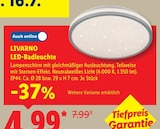 LED-Badleuchte von LIVARNO für 4,99 € bei Lidl im Angebot LED-Badleuchte von LIVARNO im aktuellen Lidl Prospekt
