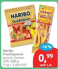 Aktuelle Haribo Angebote bei budni in Lübeck Aktuelles Fruchtgummi Angebot bei budni in Lübeck ab 0,99 €