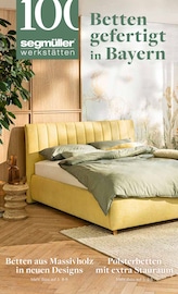 Aktueller Segmüller Pulheim Prospekt "100 Jahre Segmüller Werkstätten" mit 14 Seiten