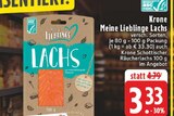 Meine Lieblinge Lachs bei EDEKA im Reichshof Prospekt für 3,33 €