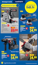 Promos Bricolage dans le catalogue "LE MOIS TOUJOURS PLUS" de Lidl Bricolage en promo dans le catalogue Lidl à la page 8