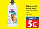 Weichspüler im Angebot bei famila Nordost in Gifhorn Weichspüler Angebote von Kuschelweich bei famila Nordost Gifhorn für 5,00 €