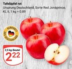 Aktuelles Tafeläpfel rot Angebot bei GLOBUS in Duisburg ab 2,22 €