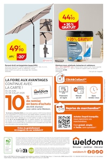 Promotion Dressing dans le prospectus Weldom, valable du 24/06/2026 au 21/07/2026 Promo Dressing dans le catalogue Weldom du moment à la page 12