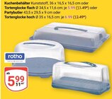 Aktuelle Torte Angebote bei GLOBUS in Mannheim Aktuelles Kuchenbehälter oder Tortenglocke flach oder Partybutler oder Tortenglocke hoch Angebot bei GLOBUS in Mannheim ab 5,99 €