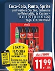 Aktuelle Coca Cola Angebote bei E center in Castrop-Rauxel Aktuelles Coca-Cola, Fanta, Sprite Angebot bei E center in Castrop-Rauxel ab 11,99 €