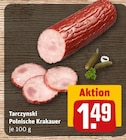 Aktuelle Fleisch Angebote bei REWE in Herne Aktuelles Polnische Krakauer Angebot bei REWE in Herne ab 1,49 €