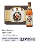 Weissbier Angebote von Franziskaner bei Metro Schwerin für 15,82 €