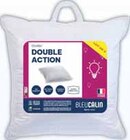 Lot de 2 oreillers Siluran 60 - BLEU CALIN - Intermarché à Poitiers Lot de 2 oreillers Siluran 60 - BLEU CALIN en promo chez Intermarché Poitiers à 14,95 €