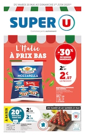 Catalogue Supermarchés Super U en cours à La Queue-en-Brie et alentours, "Super U", 32 pages, 20/05/2025 - 01/06/2025