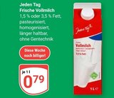 Frische Vollmilch Angebote von Jeden Tag bei GLOBUS Braunschweig für 0,79 €