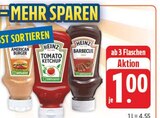Feinkostsauce, Ketchup oder Mayonnaise im Angebot bei EDEKA in Leipzig Feinkostsauce, Ketchup oder Mayonnaise Angebote von Heinz bei EDEKA Leipzig für 1,00 €