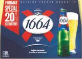 Biere Blonde 5,5° - 1664 en promo chez U Express Drancy à 9,33 €