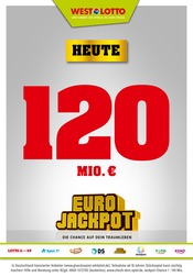 Ähnliche Angebote wie Beyblade im Prospekt "Heute 120 Mio. €" auf Seite 1 von Westlotto in Aachen