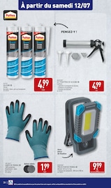 Promos Projecteur de chantier dans le catalogue "NOS ARRIVAGES DE L'ÉTE JUSQU'À -60% SUR LE 2ÈME" de Aldi à la page 38