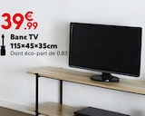 Banc TV en promo chez Maxi Bazar Dunkerque à 39,99 €