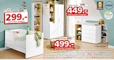 Babyzimmer „Lieven“ Angebot im Segmüller Prospekt Babyzimmer „Lieven“ im Segmüller Prospekt zum Preis von 59,99 €