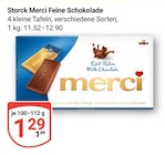 Merci Feine Schokolade Angebote von Storck bei GLOBUS Maintal für 1,29 €