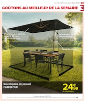 Parasol Angebote im Prospekt "LE MOIS À VOS MARQUES, PRÊTS, PRÊTS, PARTEZ !" von Carrefour Parasol Angebote im Prospekt "LE MOIS À VOS MARQUES, PRÊTS, PRÊTS, PARTEZ !" von Carrefour auf Seite 91
