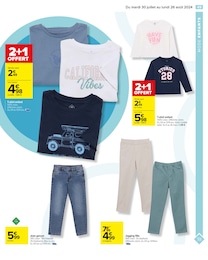 Offre Vêtements Garçon dans le catalogue Carrefour du moment à la page 51