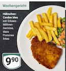 Hähnchen-Cordon bleu mit Erbsen-Möhren-Gemüse, dazu Pommes frites im Angebot bei GLOBUS in Homburg Hähnchen-Cordon bleu mit Erbsen-Möhren-Gemüse, dazu Pommes frites Angebote bei GLOBUS Homburg für 9,90 €