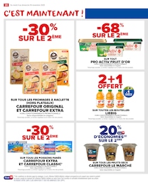 Prix et réduction Poisson dans le prospectus Carrefour Market en cours Offre Poisson dans le catalogue Carrefour Market du moment à la page 22