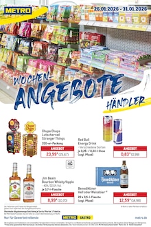 METRO Prospekt Wochenengebote Haendler + Monats Mix mit 28 Seiten