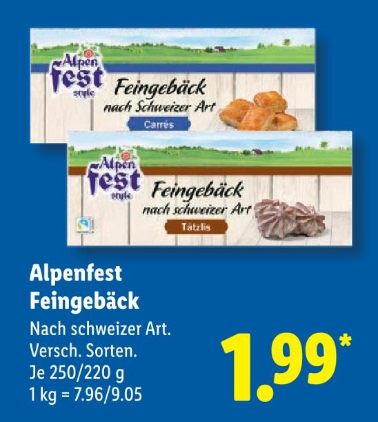 Feingebäck Tätzlis
