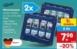 Aktuelles Mineralwasser Angebot bei Netto Marken-Discount in Stuttgart ab 7,98 €
