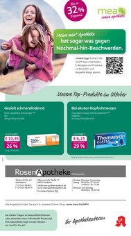 Aktueller mea - meine apotheke Prospekt "Unsere Oktober-Angebote" für Leutkirch (Allgäu) Aktueller mea - meine apotheke Prospekt für Leutkirch (Allgäu) mit  Seiten