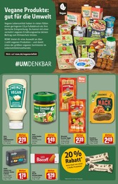 Vegane Mayonnaise Angebot im aktuellen REWE Prospekt auf Seite 26