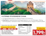 Aktuelles 4-STERNE-STUDIENREISE CHINA Angebot bei Netto Marken-Discount in Berlin ab 1.799,00 €