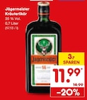 Kräuterlikör im Angebot bei Netto Marken-Discount in Gießen Kräuterlikör Angebote von Jägermeister bei Netto Marken-Discount Gießen für 11,99 €