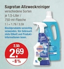 Sagrotan im V-Markt Prospekt Allzweckreiniger von Sagrotan im aktuellen V-Markt Prospekt für 2,69 €