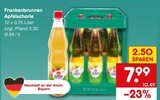 Apfelschorle im Angebot bei Netto Marken-Discount in Bayreuth Apfelschorle Angebote von Frankenbrunnen bei Netto Marken-Discount Bayreuth für 7,99 €