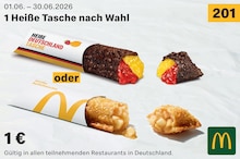 Tasche im McDonalds Prospekt "Extra viel. Extra sparen." mit 24 Seiten (München)