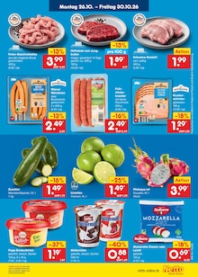 Fleisch im Netto Marken-Discount Prospekt "Aktuelle Angebote" mit 74 Seiten (Magdeburg)