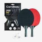 Tischtennis-Set mit 2 Tischtennisschlägern 3 Bällen im Angebot bei Decathlon in Heilbronn Tischtennis-Set mit 2 Tischtennisschlägern 3 Bällen Angebote von CORNILLEAU bei Decathlon Heilbronn für 22,99 €