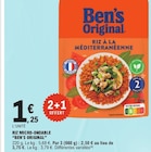 Riz Micro-Ondable - BEN'S ORIGINAL en promo chez E.Leclerc Rueil-Malmaison à 1,25 €