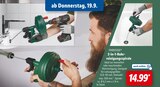 2-in-1-Rohrreinigungsspirale von PARKSIDE im aktuellen Lidl Prospekt für 14,99 €