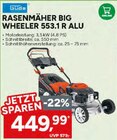 Aktuelle Rasenmäher Angebote bei Marktkauf in Erlangen Aktuelles RASENMÄHER BIG WHEELER 553.1 R ALU Angebot bei Marktkauf in Erlangen ab 449,99 €