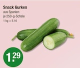 Snack Gurken im V-Markt Prospekt Snack Gurken von im aktuellen V-Markt Prospekt für 1,29 €