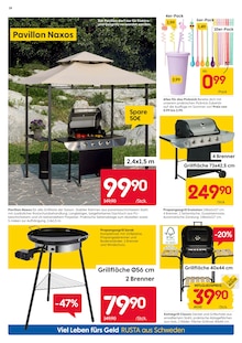 Gasgrill im aktuellen Rusta Prospekt (Jena) Gasgrill im Rusta Prospekt "Willkommen zu Hause in Schweden!" mit 24 Seiten (Jena)
