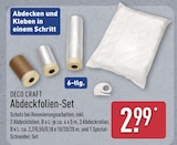 Abdeckfolien-Set von DECO CRAFT für 2,99 € bei ALDI Nord im Angebot Abdeckfolien-Set von DECO CRAFT im aktuellen ALDI Nord Prospekt