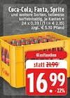 Aktuelle Cola Angebote bei EDEKA in Rheda-Wiedenbrück Aktuelles Coca-Cola, Fanta, Sprite Angebot bei EDEKA in Rheda-Wiedenbrück ab 16,99 €