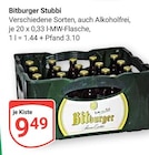 Aktuelle Bitburger Angebote bei GLOBUS in Bochum Aktuelles Stubbi Angebot bei GLOBUS in Bochum ab 9,49 €