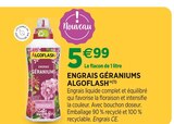 Jardineries du terroir Aurillac - Promo Engrais géraniums ALGOFLASH® Promo Engrais géraniums ALGOFLASH® à 5,99 € dans le catalogue Jardineries du terroir à Aurillac